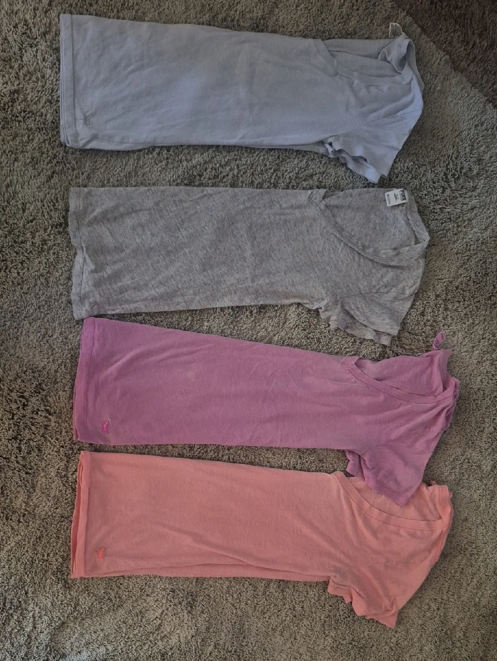 Victoria's Secret Pink, Light Gray, Lavendr, Peach Tank Tops - 4 Pack - Picture 5 of 8